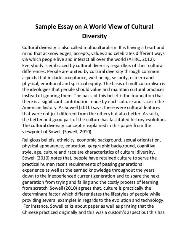 Diversity essay for college admissions